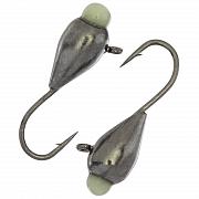 Капля с ушком d 3,0 мм, вес 0,44 гр, никель с фосфорной каплей /10 шт/